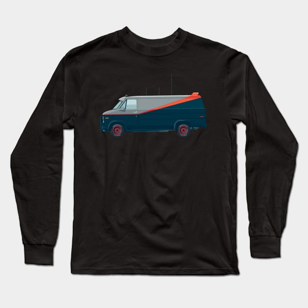 A-Team Van Long Sleeve T-Shirt by Staermose